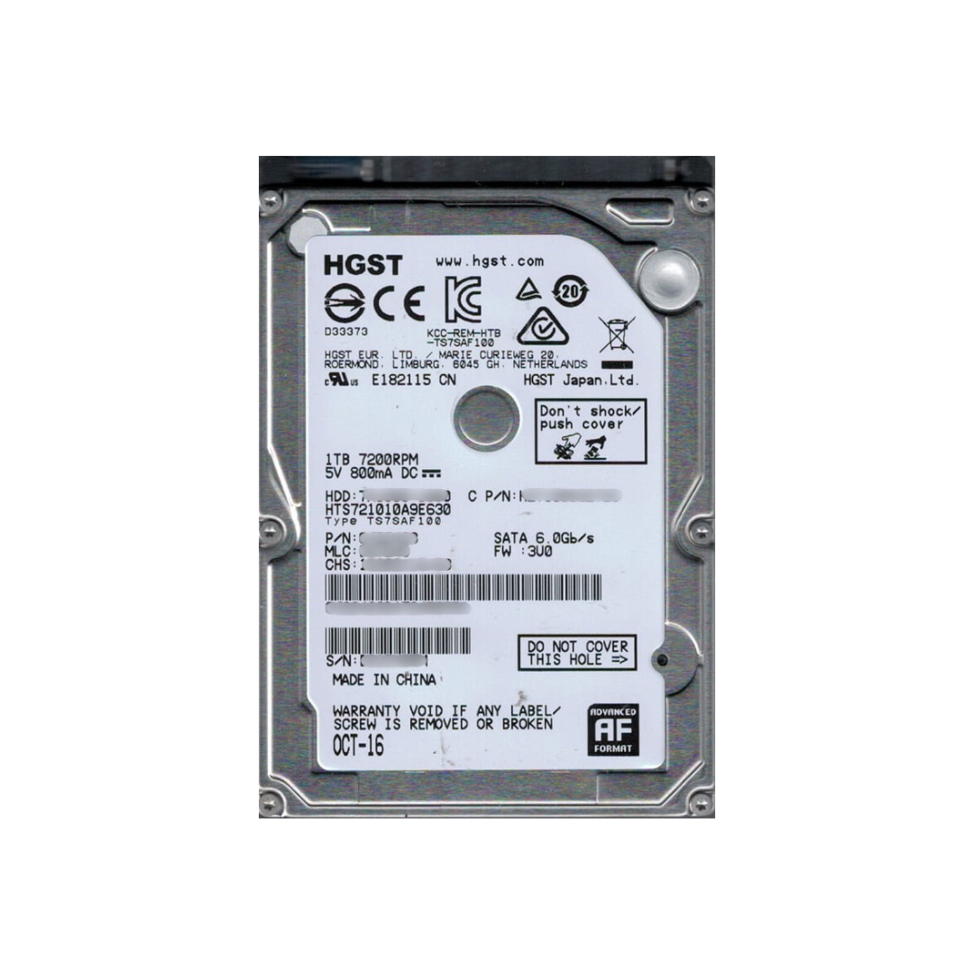 HTS721010A9E630 HGST 2.5 HTS721010A9E630 HGST 2.5